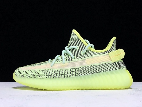 Cy Yeezy Boost 350 V2 Fluorescent Green Yeezreel Reflective 27