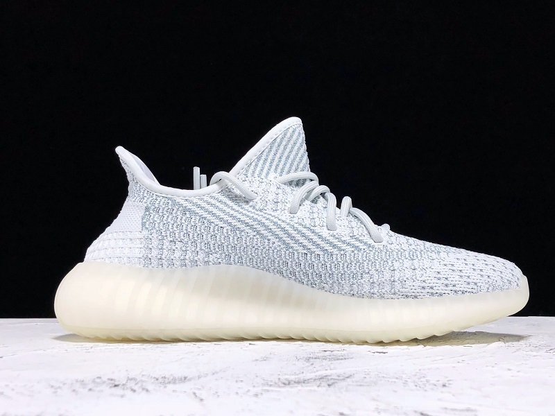 H12 Yeezy Boost 350 V2 White/Cloud White Reflective 37