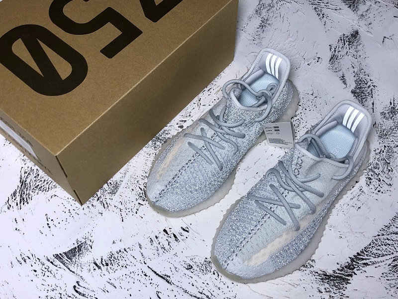 Og Yeezy Boost 350 V2 White/Cloud White Reflective 5