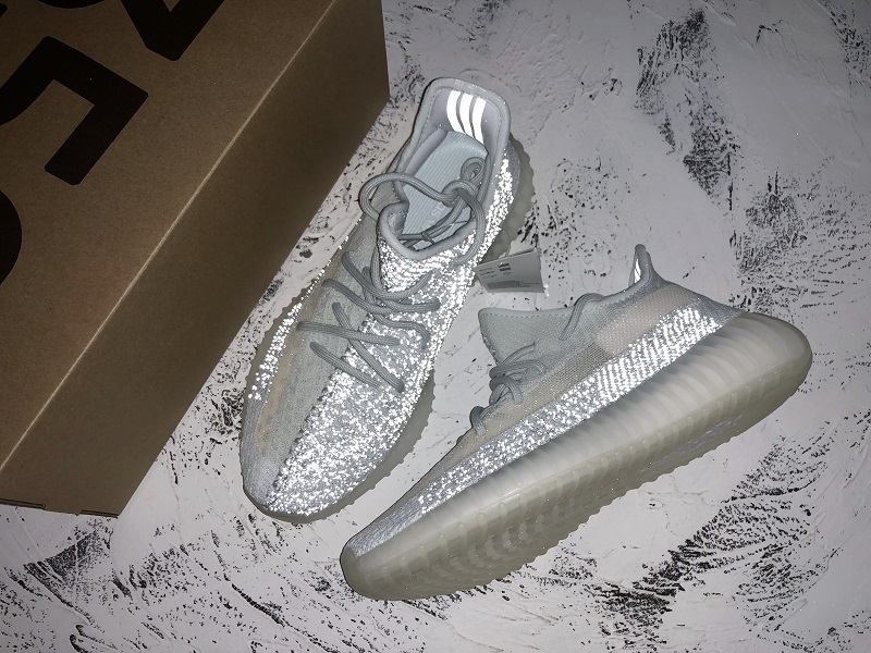 Og Yeezy Boost 350 V2 White/Cloud White Reflective 7