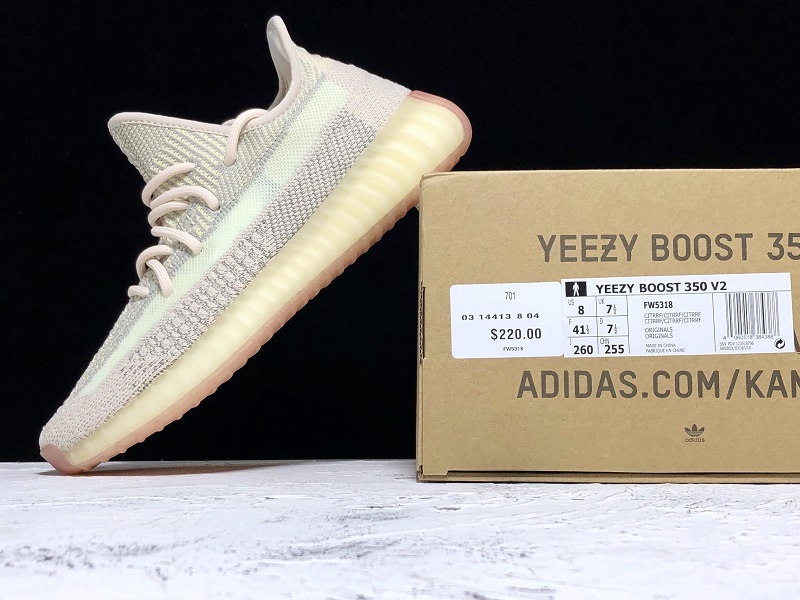 Og Yeezy Boost 350 V2 Citrin/Citrin/Citrin Reflective 19