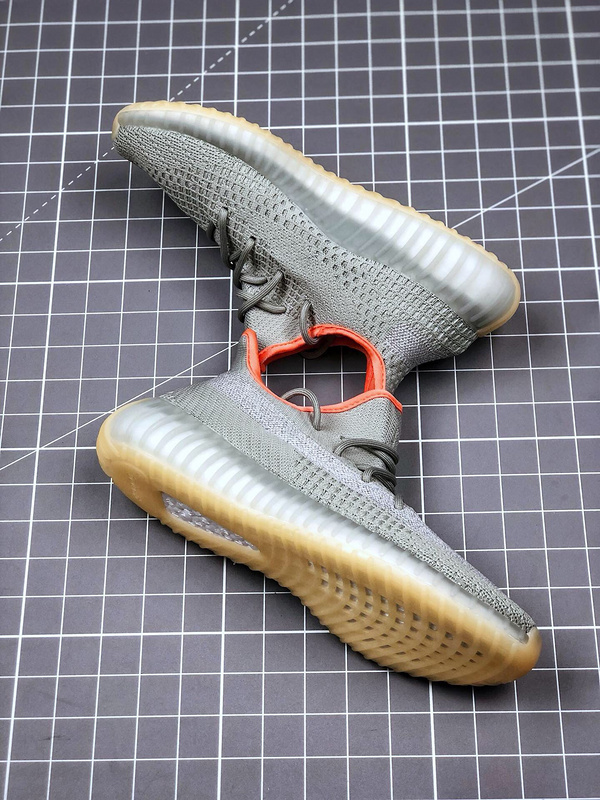 Yeezy Boost 350 V2 Desert Sage Light Grey/Orange 9