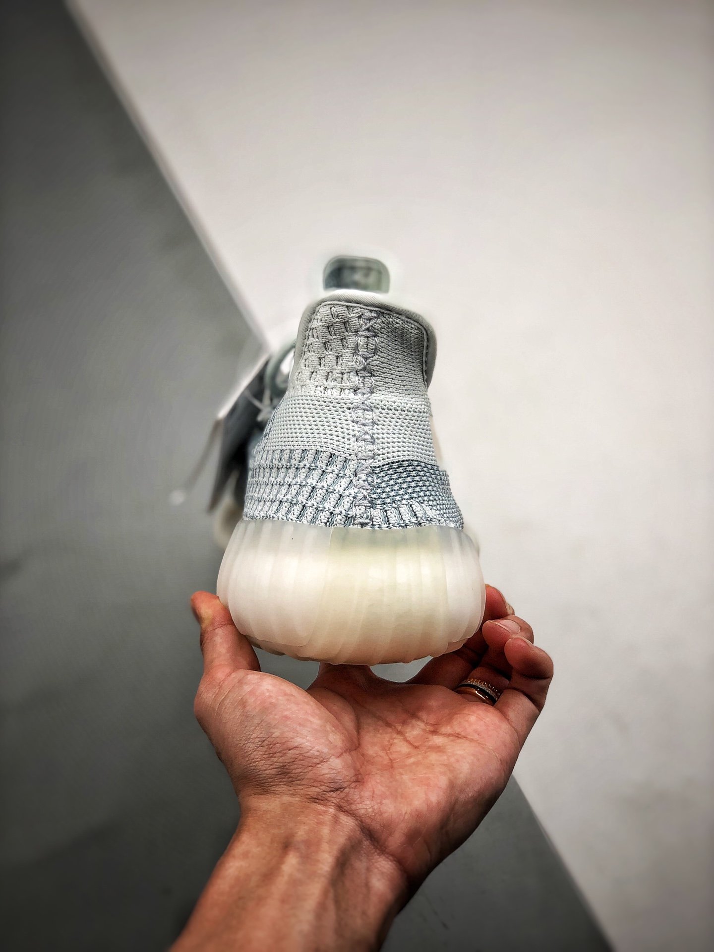 Yeezy Boost 350 V2 Non-Reflective Cloud White/Cloud White 17