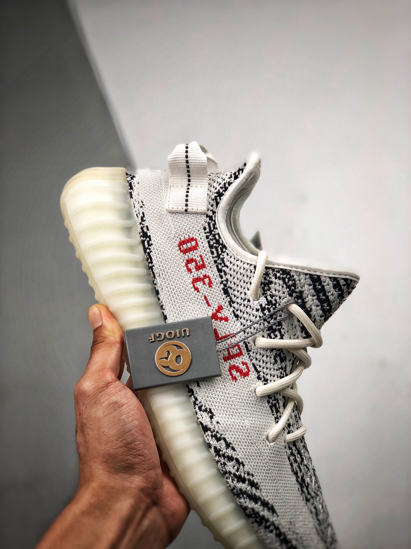 Og Yeezy Boost 350 V2 Zebra White/Core Black/Red 15