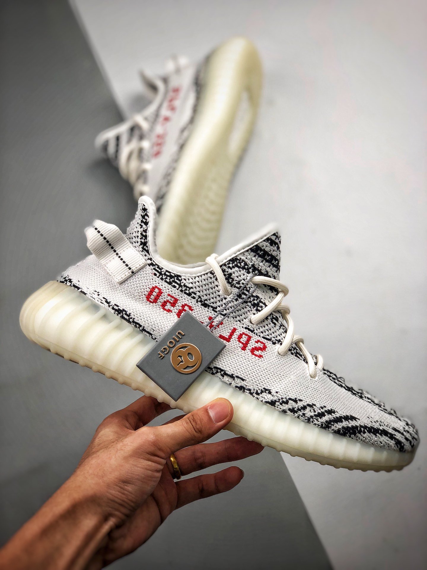 Og Yeezy Boost 350 V2 Zebra White/Core Black/Red 17