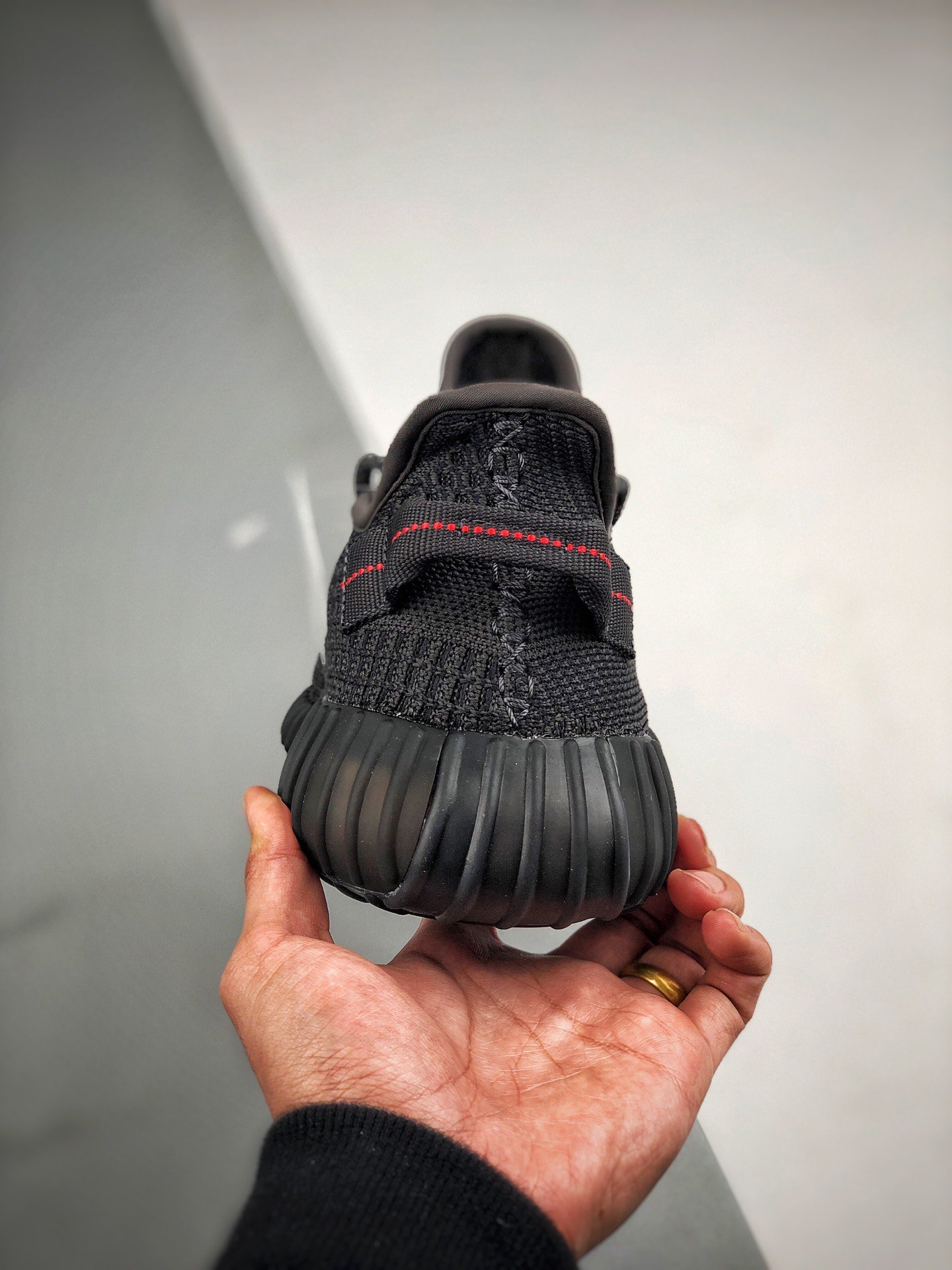 Og Yeezy Boost 350 V2 Black-Non Reflective Black/Black 5