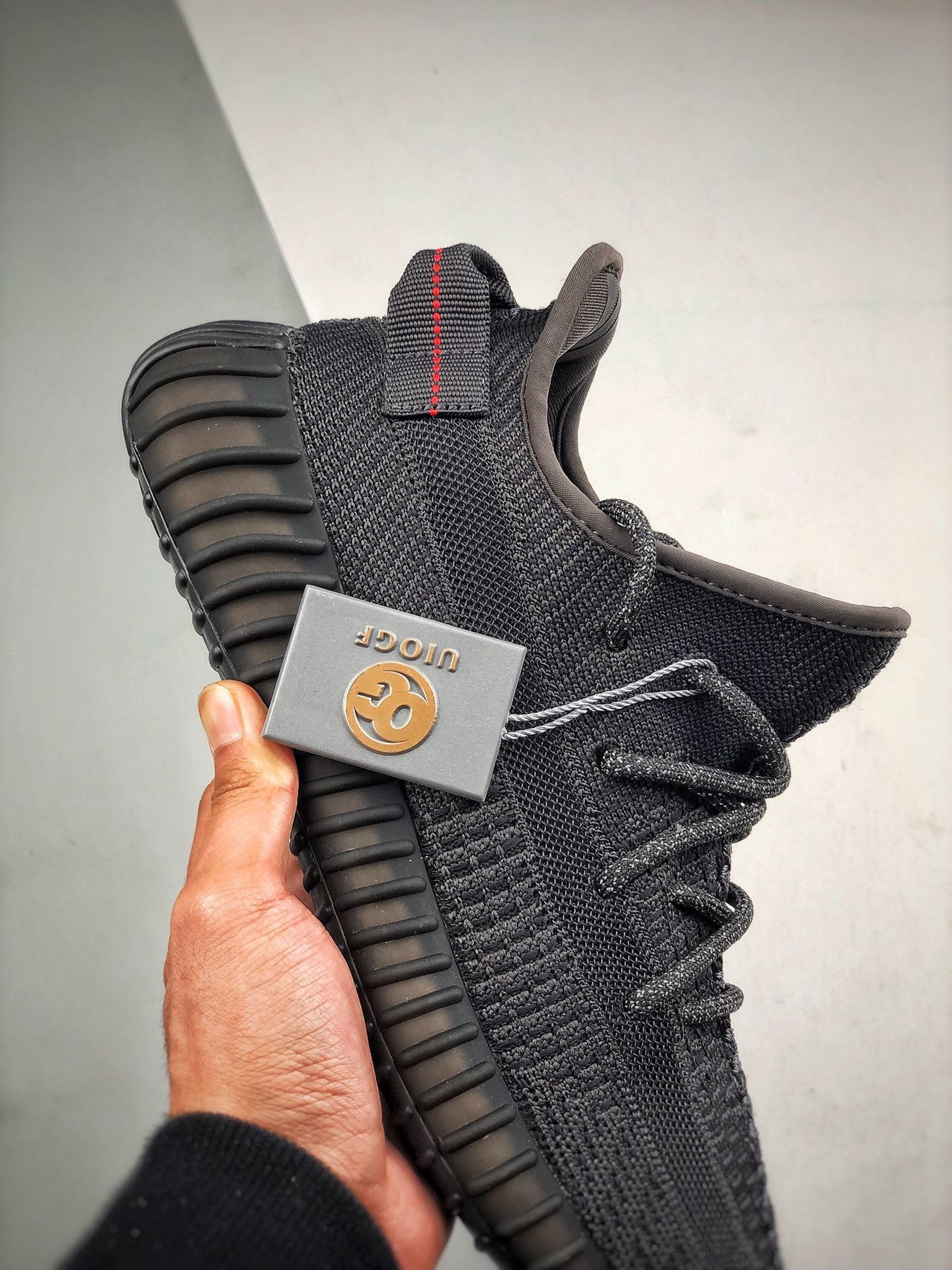 Og Yeezy Boost 350 V2 Black-Non Reflective Black/Black 9