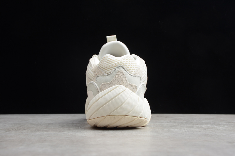 Gz Yeezy 500 Shoes Bone White/Bone White-Bone White 27