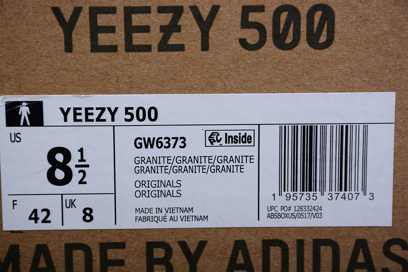 Yeezy Boost 500 Granite/Granite/Granite 7