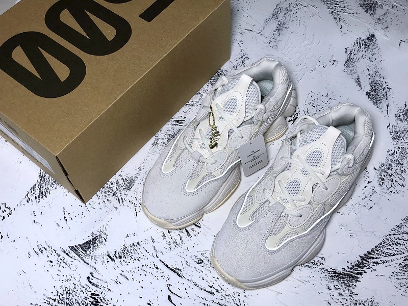 H12 Yeezy Boost 500 Bone White/Bone White/Bone White 5