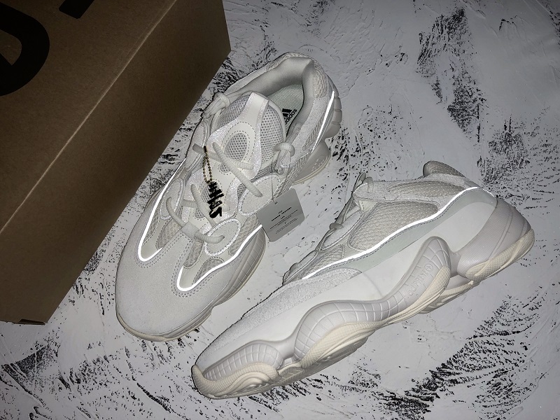 H12 Yeezy Boost 500 Bone White/Bone White/Bone White 13