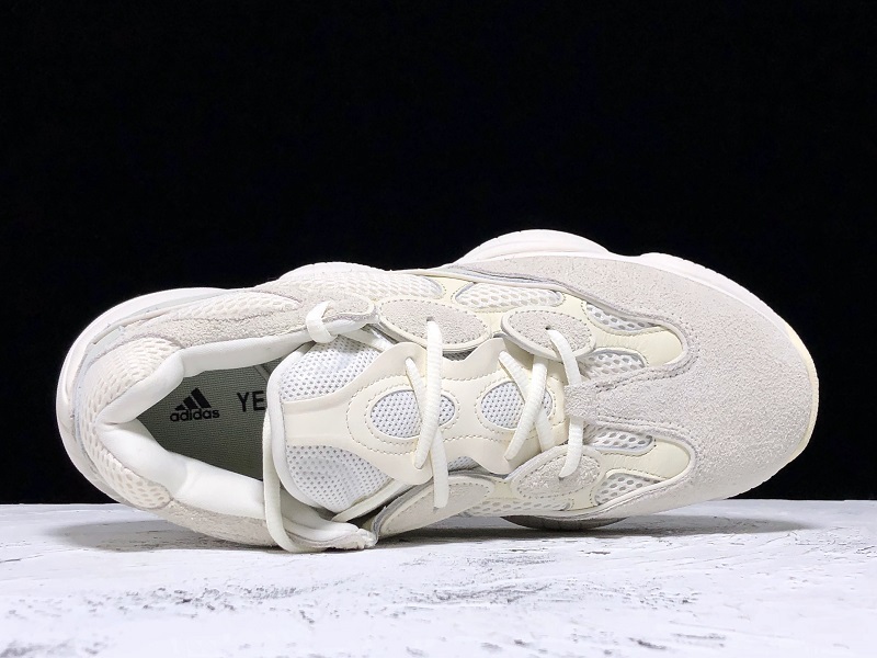 H12 Yeezy Boost 500 Bone White/Bone White/Bone White 17