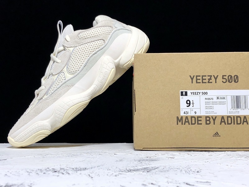 G5 Yeezy Boost 500 Bone White/Bone White/Bone White 21