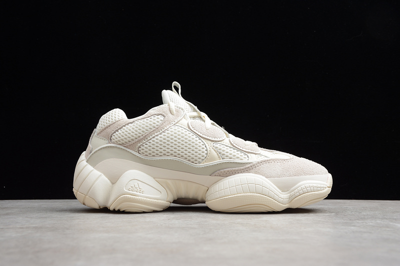 Yeezy Boost 500 Bone White/Bone White/Bone White 5