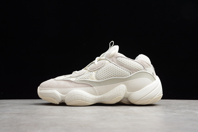 Yeezy Boost 500 Bone White/Bone White/Bone White 7