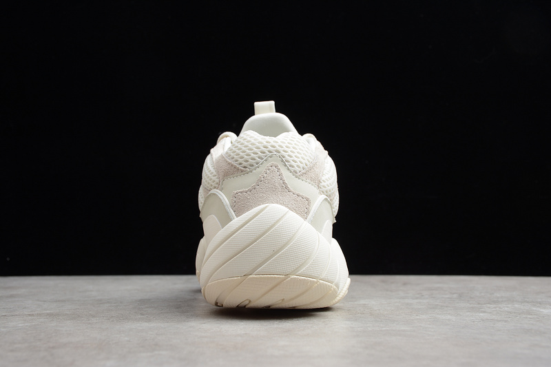 Yeezy Boost 500 Bone White/Bone White/Bone White 9