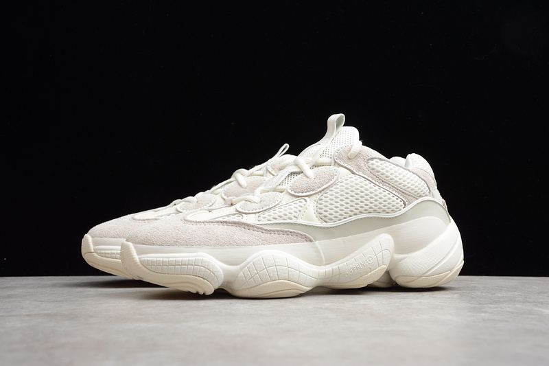 Yeezy Boost 500 Bone White/Bone White/Bone White 27