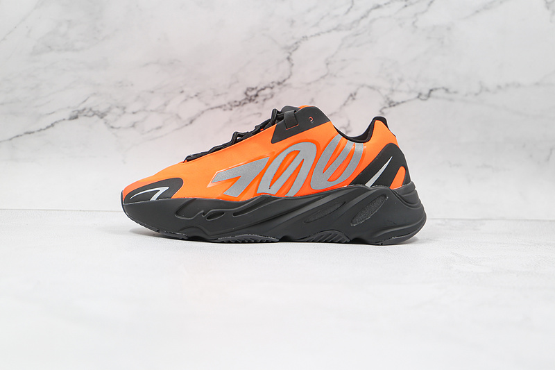 Yeezy Boost 700 Core Black/Orange/Orange 5