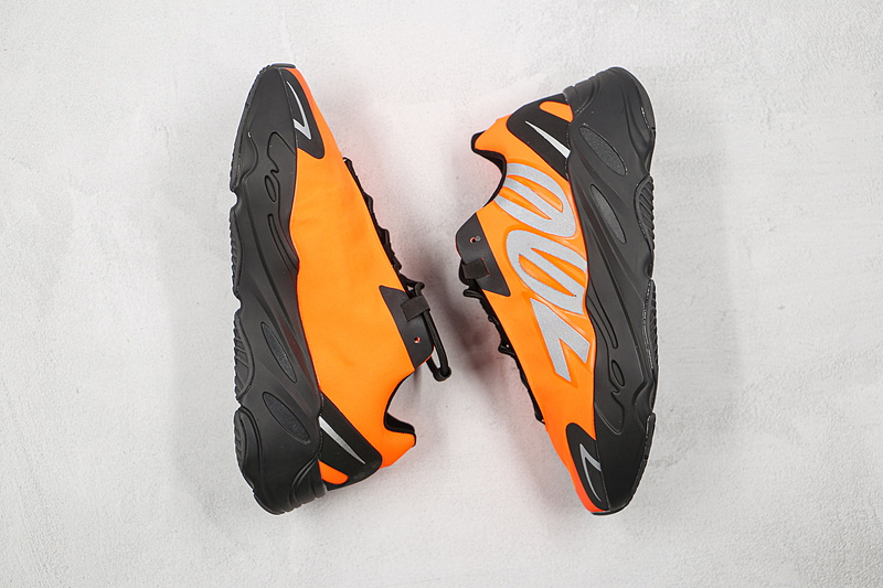 Yeezy Boost 700 Core Black/Orange/Orange 7