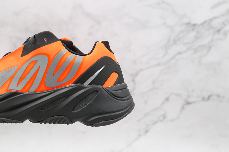 Yeezy Boost 700 Core Black/Orange/Orange 11