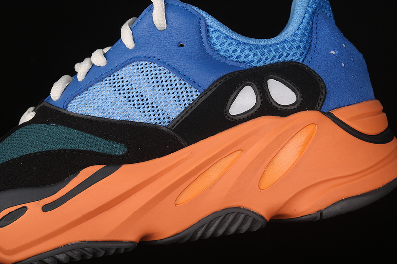 Yeezy Boost 700 Bright Blue/Core Black//Orange 29