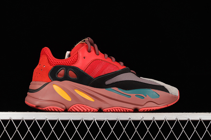 Yeezy Boost 700 Hi-Res Red Red/Core Black/Grey 27