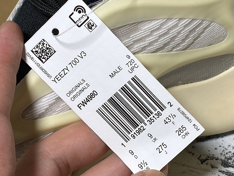 Pk Yeezy Boost 700 V3 Azael/Azael/Azael 23