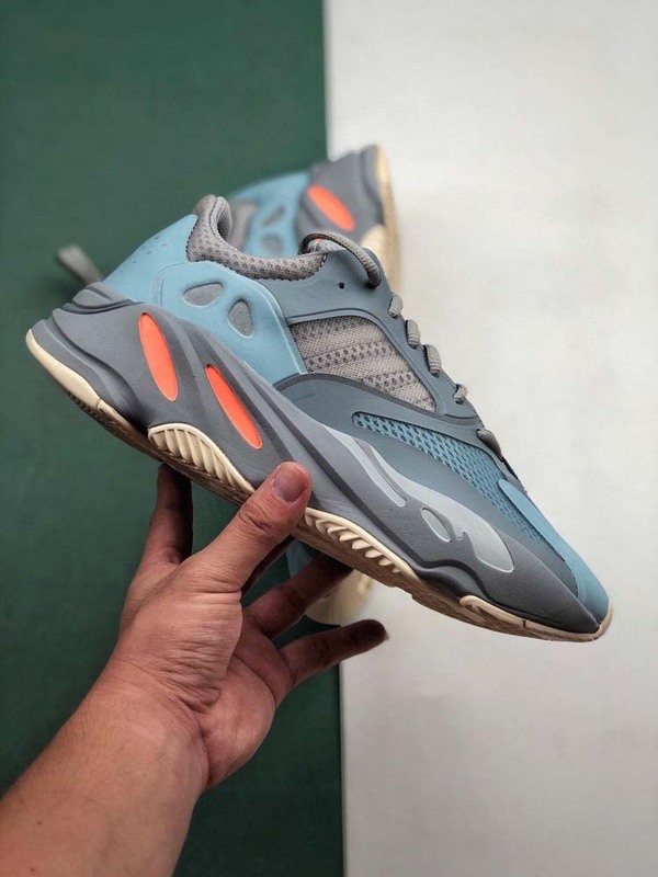 Yeezy Boost 700 Shoes Grey/Blue/Orange 3