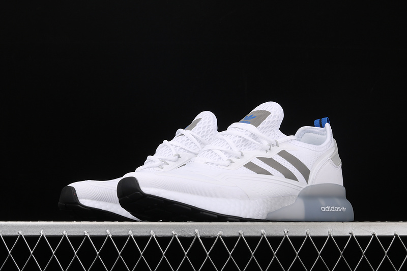 Zx 2K Boost Shoes Cloud White/Grey/Blue 17