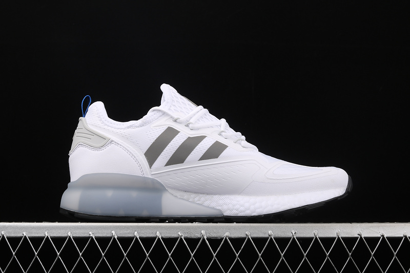 Zx 2K Boost Shoes Cloud White/Grey/Blue 37