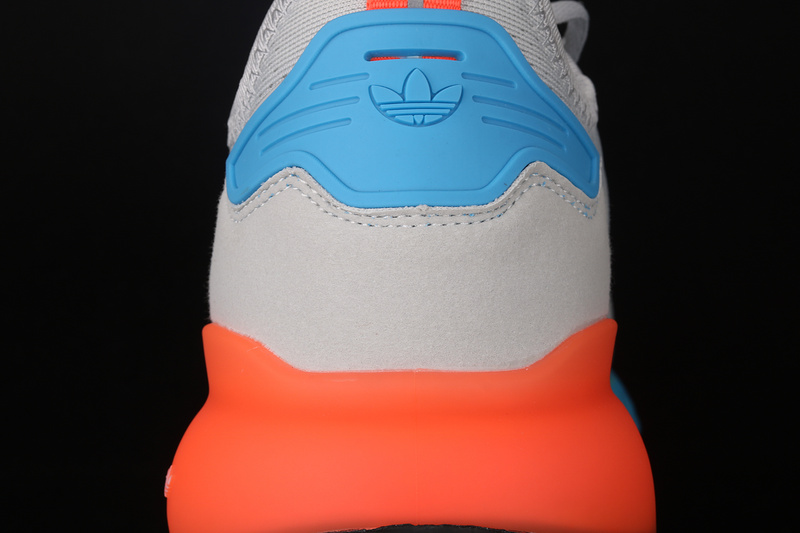 Zx 2K Boost Shoes Cloud White/Orange/Blue 15