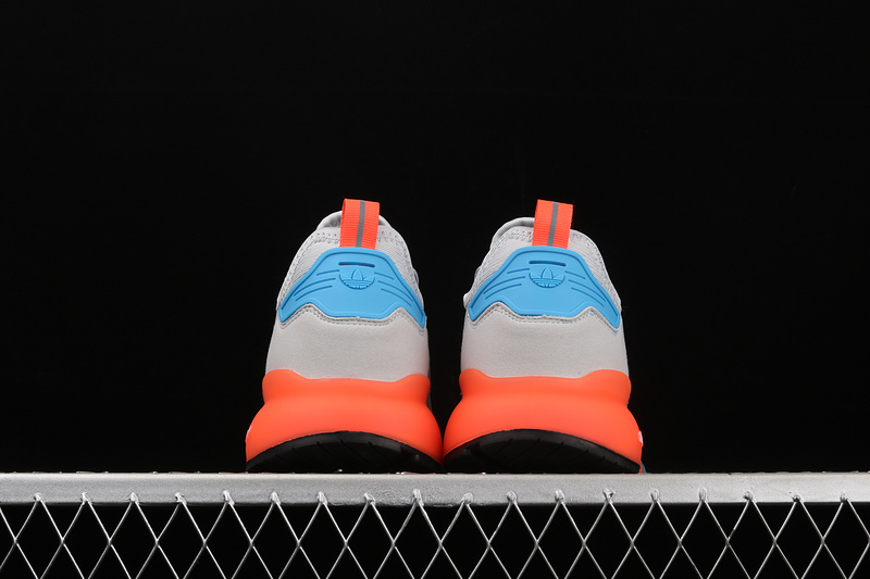 Zx 2K Boost Shoes Cloud White/Orange/Blue 25