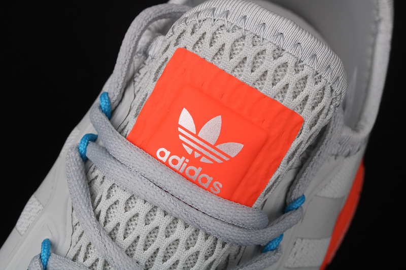 Zx 2K Boost Shoes Cloud White/Orange/Blue 27