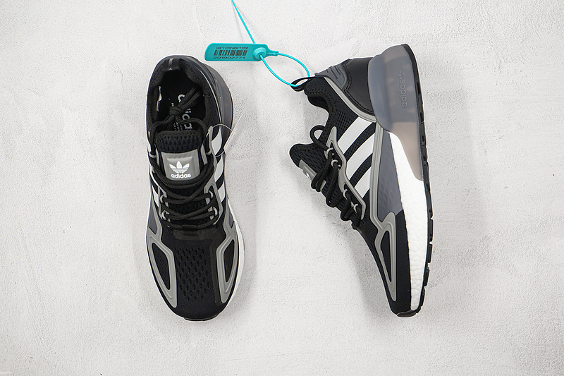 Zx 2K Boost Shoes Core Black/Cloud White/Core Black 9