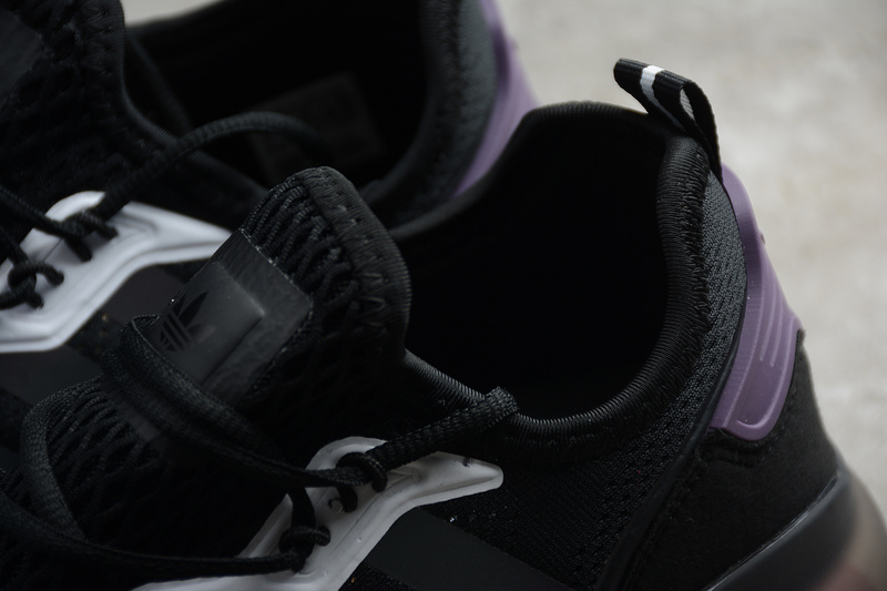 Zx 2K Boost Shoes Core Black/Cloud White/Purple 25