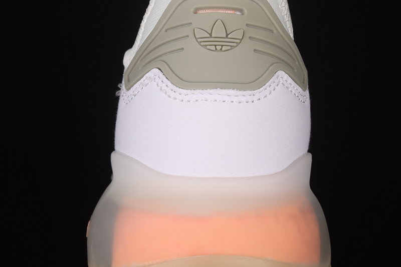 Zx 2K Boost Shoes Cloud White/Clear Onix/Glow Pink 29