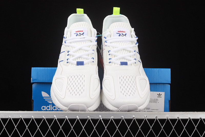 Zx 2K Boost Multi-Color Logos Cloud White/Blue/Orange 15