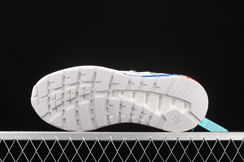 Zx 2K Boost Multi-Color Logos Cloud White/Blue/Orange 33