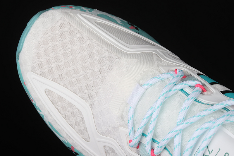 Zx 2K Boost Shoes Cloud White/Acid Mint/Screaming Pink 29