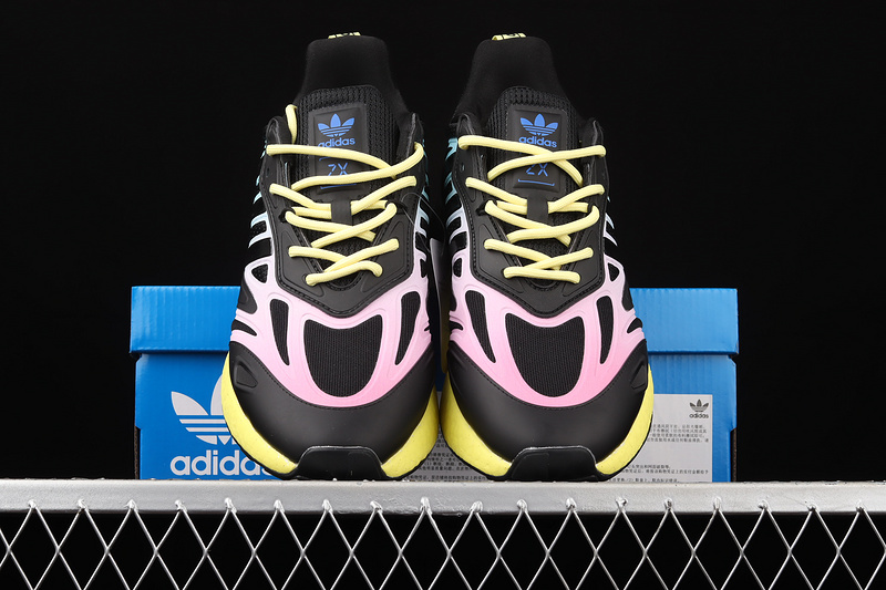 Zx 2K Boost 2.0 Shoes Core Black/Pulse Yellow/Sonic Ink 21