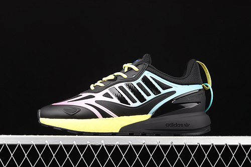 Zx 2K Boost 2.0 Shoes Core Black/Pulse Yellow/Sonic Ink 29