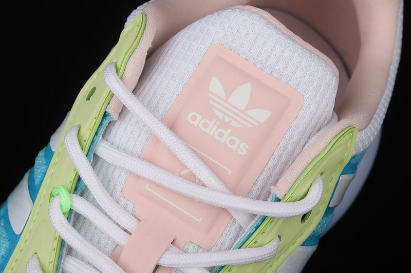 Zx 2K Boost 2.0 J Shoes Cloud White/Cloud White/Light Purple 23