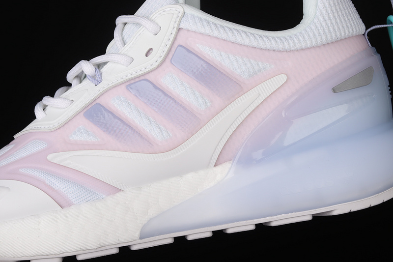 Zx 2K Boost 2.0 Shoes Cloud White/Violet Tone/Clear Pink 5