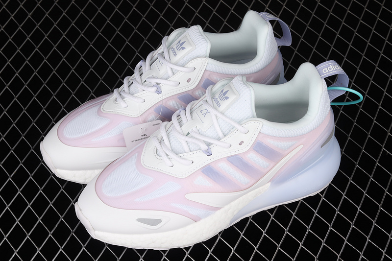 Zx 2K Boost 2.0 Shoes Cloud White/Violet Tone/Clear Pink 31