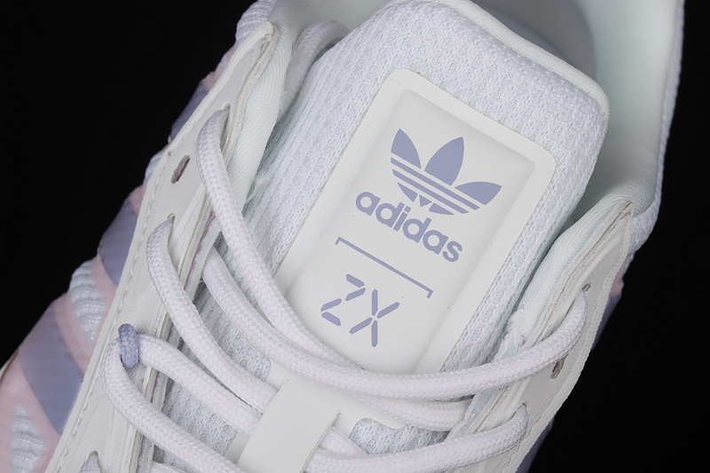 Zx 2K Boost 2.0 Shoes Cloud White/Violet Tone/Clear Pink 33