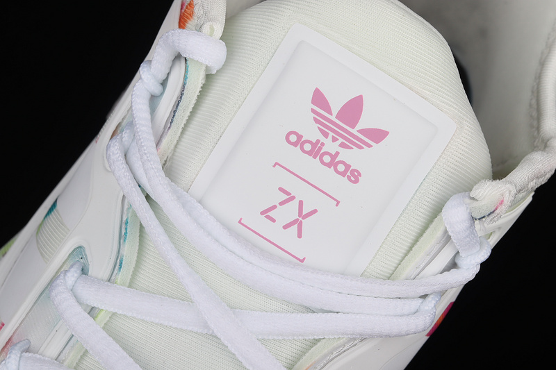 Zx 2K Boost Shoes Cloud White/Screaming Pink/Acid Mint 15