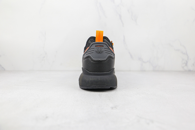 Zx 2K Boost Shoes Core Black/Core Black/True Orange 7