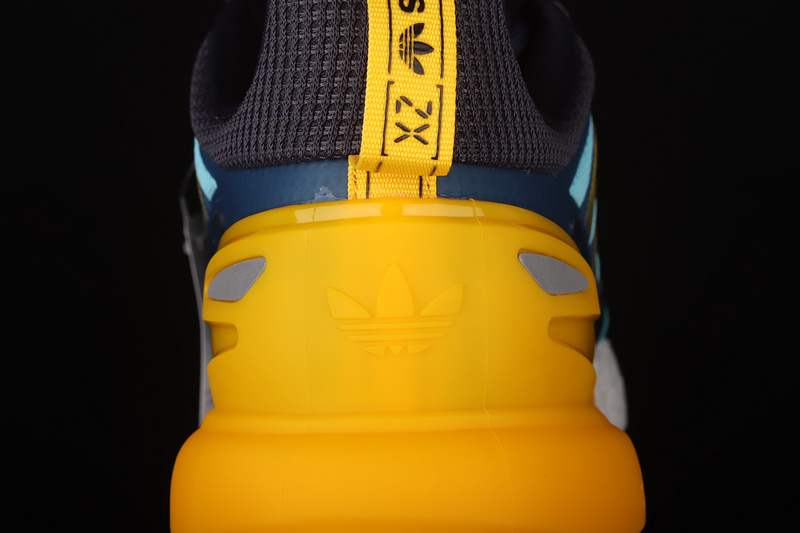 Zx 2K Boost 2.0 J Shoes Crew Navy/Semi Solar Gold/Core Black 31