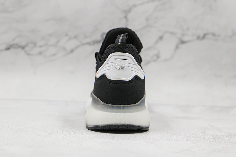 Zx 2K Boost Shoes Core Black/Cloud White/Gold Metallic 5