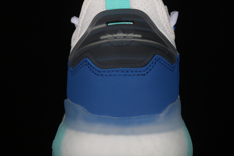 Zx 2K Boost Shoes Cloud White/Cloud White/Collegiate Navy 5